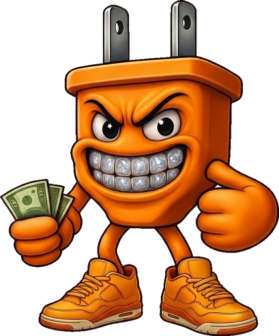 DA PLUG mascot