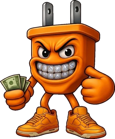 DA PLUG mascot